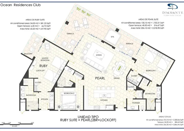 Appart hôtel Diamante Ocean Club - Luxury Living Cabo San Lucas